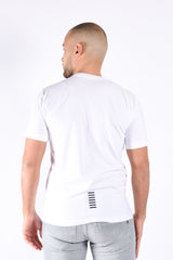 EA7 Cotton Stretch T-Shirt 8NPT26 White
