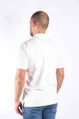 CP Company Stretch Piquet Regular Polo White