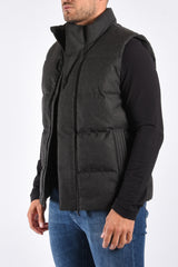 NOBIS - Vale Quilted Vest - Bodywarmer - Heathered Black