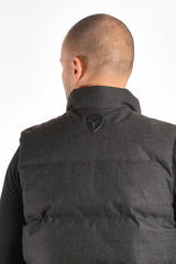 NOBIS - Vale Quilted Vest - Bodywarmer - Heathered Black