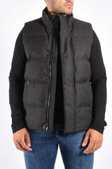 NOBIS - Vale Quilted Vest - Bodywarmer - Heathered Black