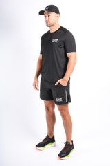 EA7 Multi Sport Stretch T Shirt Ventus7 Black